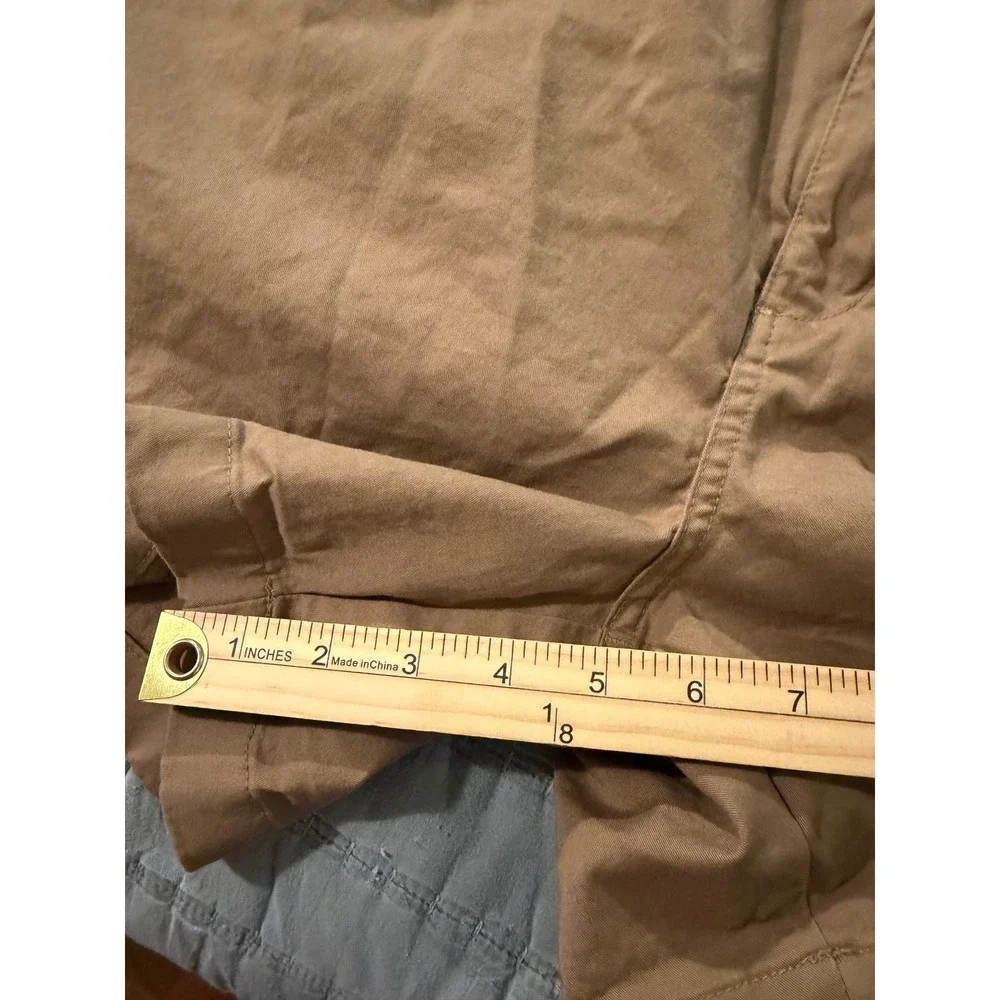 Chubbies Originals Mens 5.5 Inseam Khaki Stretch Twill Shorts XL Elastic Waist